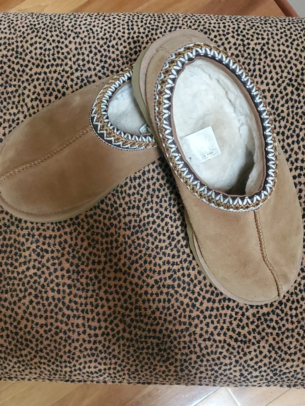 Kids Tasman Chesnut UGG Slippers